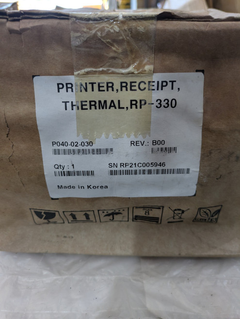 Verifone Printer Reciept Thermal, Rp-330 P040-02-030