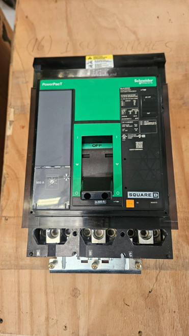 Square D / Schneider Powerpact Mj800 800a Circuit Breaker Mja36800 Nos