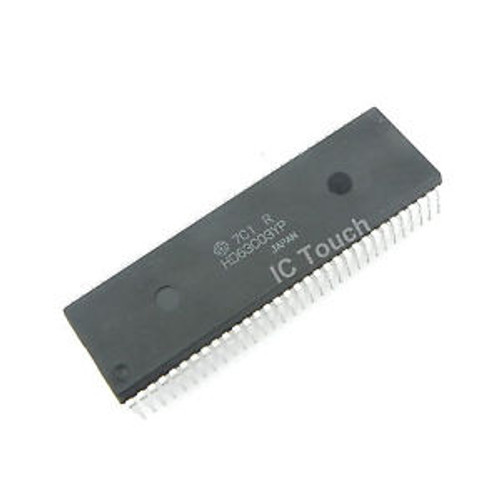 50pcs HD63C03YP IC CMOS MPU HITACHI IC PDIP-64