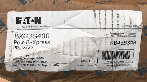 New Eaton Bkg3g400 Main Circuit Breaker Kit Pdg33g0400fnnn 400amp