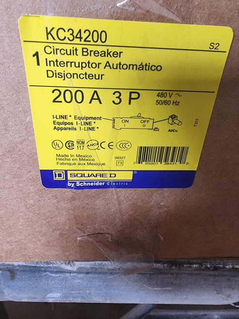Square D Kc34200 Circuit Breaker New in Box