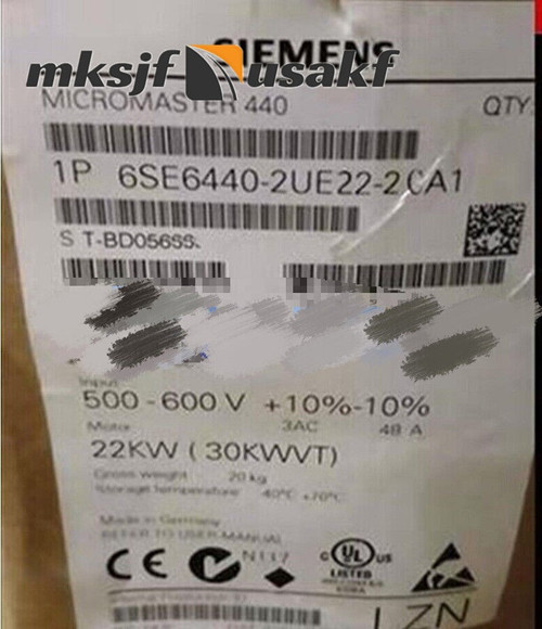 1pc New in Box Siemens 6se6440-2ue22-2ca1 6se64402ue222ca1