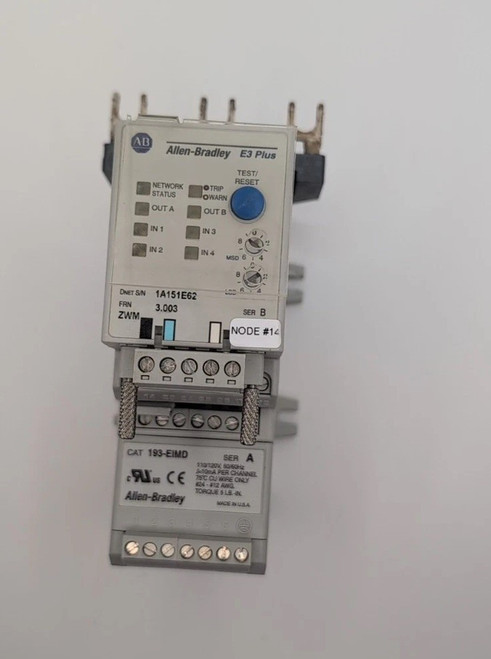 Allen Bradley 592-ec2ac Overload