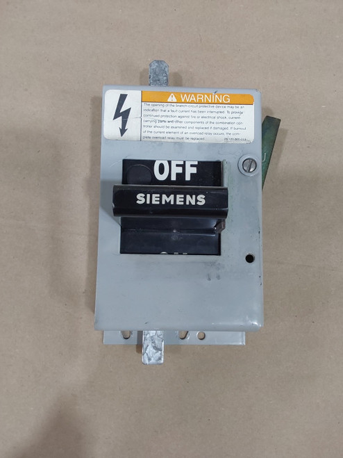 Siemens 25-135-017-506 Breaker Handle Switch / Mcc Handle Mechanism