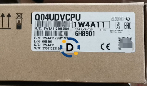 New Mitsubishi Q04udvcpu Programmable Logic Controller Module