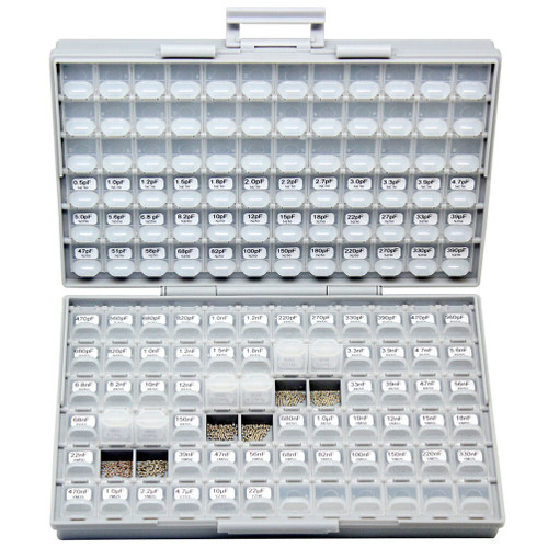 Surface Mount 0805 Capacitor Kit 102value 102vx50pcs X7r Npo Y5v Yageo in Boxall