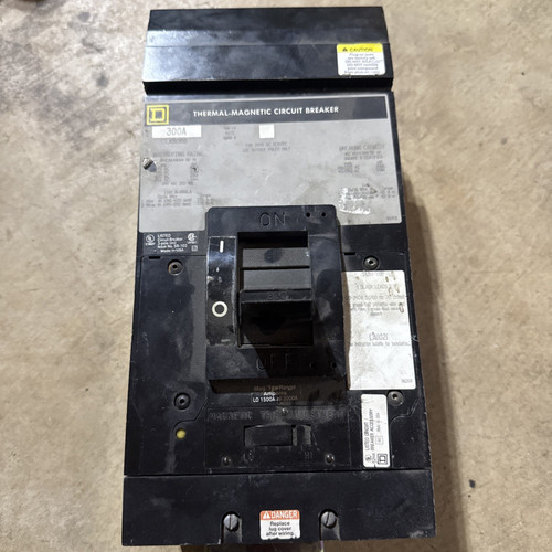 Square D La36300 I-line Circuit Breaker 300a 3p 600v La Grey