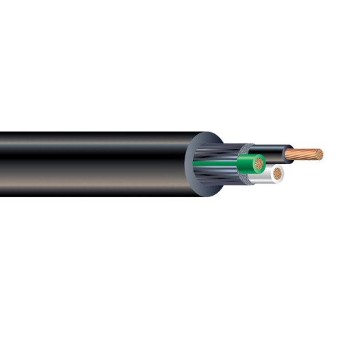 12/3 Soow Portable Power Cable Flexible Cpe Jacket Black 600v