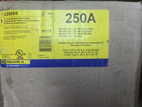 J250ss Jd250ds Square D New in Boxes (6 Available)