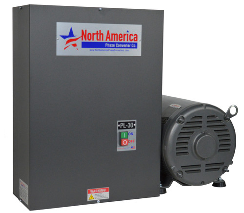 Rotary Phase Converter Pl-30 Pro-line 30hp - New, Built-in Starter, Usa Made