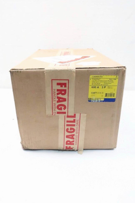 New Square D Lja36600u31x Circuit Breaker - 600v, 600a, 3 Pole - Free 2 Day Air