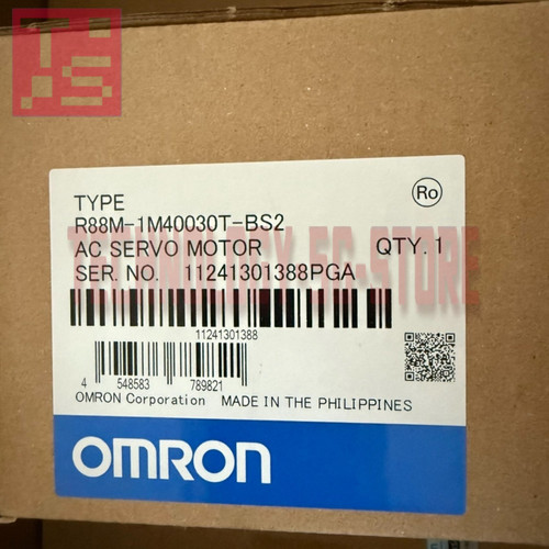 Omron R88m-1m40030t-bs2 R88m1m40030tbs2 Ac Servo Motor 1pcs New in Box