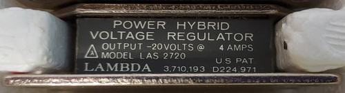 '1 Piece' - Pn Las2720, Las-2720 - Lambda - Power Hybrid Voltage Regulator