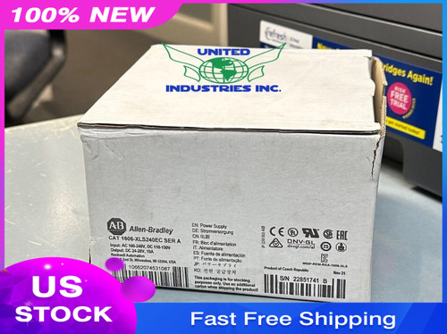 Allen Bradley 1606-xls240ec Ser. a 1606-xls Power Supply New in Box
