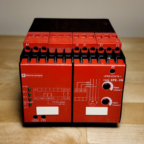 Telemecanique Xpsvn1142 Safety Relay 24vdc
