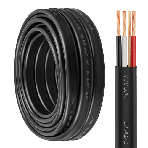 Wirenco 8/2 Nm-b Cable 8 Awg 2 Conductor 600 V Choose Length