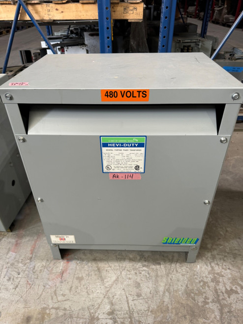 30kva Transformer 3 Phase 480v-208v/120v 460v 440v 220v 230v Delta Wye Ak