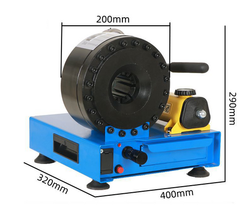 Hengshui Jinghuan Rubber And Plastic Products Co., Ltd. Portable 6-25mm Hose Crimping Tool - Manual Hydraulic Machine