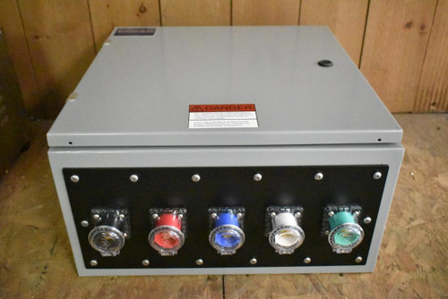 New Camlock Connection Box, 400 Amp, 120/208v, 3 Phase Nema Panel