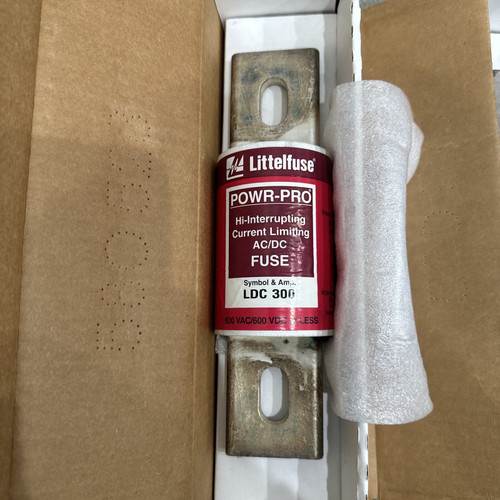 ⚡️Littelfuse Littelfuse Ldc 300 Hi-interrupting Current Limiting Fuse Ac/dc 600 Vac Vdc