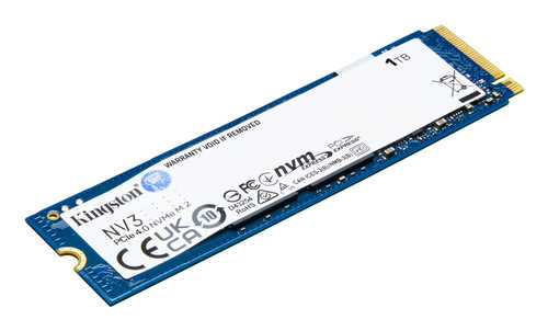 Kingston 1000g Nv3 M.2 2280 Pcie 4.0 Nvme Ssd - SNV3S/1000G