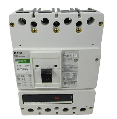 Eaton Ckdpv4350w Circuit Breaker, Series C Dc/pvgard, 350a
