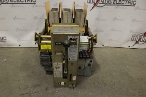 Allis Chalmers 600 Amp Low Voltage Air Circuit Breaker Eo Do 600v Static Trip Ii