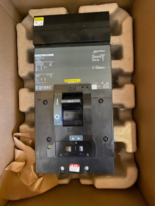 Square D La36300 Molded Case Circuit Breaker 3ph, 300a, 600v, 30ka 480v