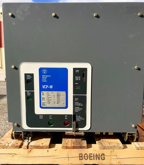 Westinghouse 150 Vcpw-500 Vacuum Circuit Breaker 2000 Amp 150 Kva, 250vdc