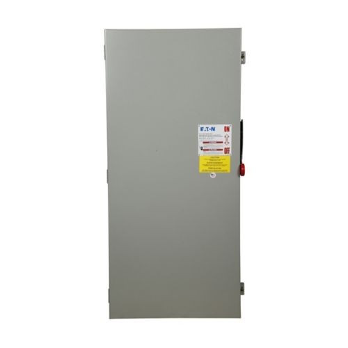 Eaton Dh366fgk Heavy Duty Fusible Safety Switch, 600 Amp, 600vac, 3-pole, Nema 1
