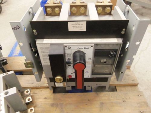 Ge Power Break Tc Tc1616tthr 3 Pole 1600 Amp 600v Circuit Breaker C216lshg Gfi