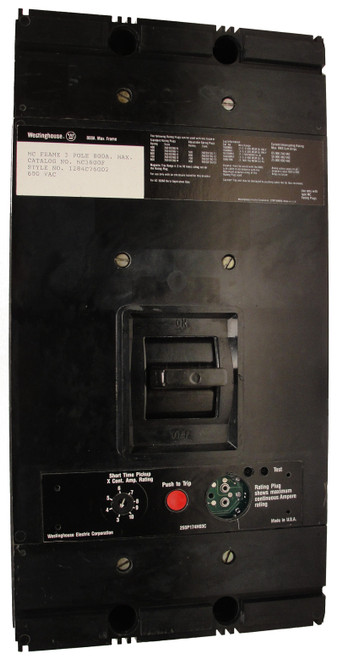Mc3800f W/700a Rating Plug - Westinghouse -  Reconditioned
