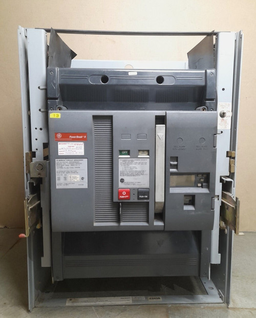 Ge Shd25b220 Circuit Breaker 2000a Frame Rating & 2000a Trip Unit & Spuv024dc