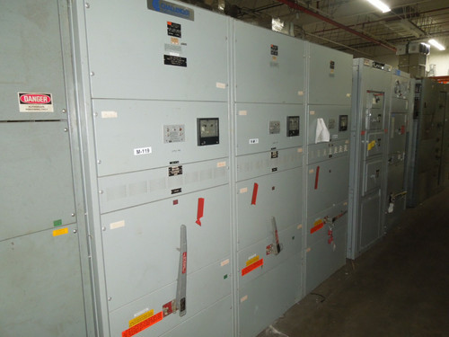 Challenger/fpe Fa-1 2000a 480/277 Mlo Switchboard W/ 3 Feeders - 1200a 600a 400a