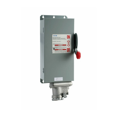 Eaton Dh362fdk2wrw Safety Disconnect Switch, with Arktite Receptacle, 60a