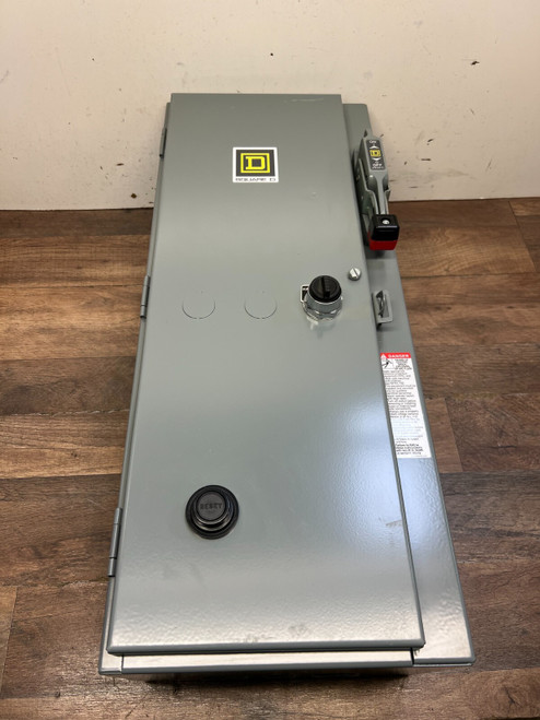 Square D 8538sdg32v01csy74 3 Phase Nema Size 2 Starter Disconnect
