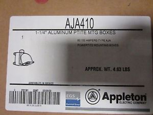 Appleton Aja410 Back Box And Adapter 1-1/4-In