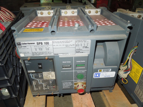 Cutler-hammer Spb100 Spbr38r 800a Frame 800a Rated Pow-r Breaker Rms510 Lsig