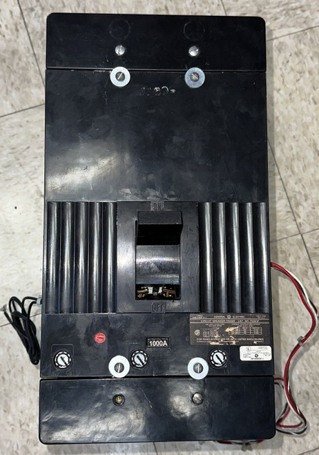 General Electric Tkm3f 600v, 1200a, 3-pole Molded Case Circuit Breaker, Mod 5