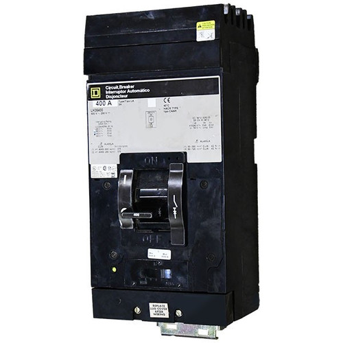 Lh36400 Square D 400a 600v 3p High Interrupt Circuit Breaker -new -ses