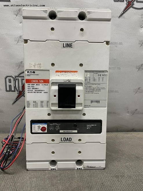 Eaton Cmdl3800f Molded Case Circuit Breaker 800 Amp 600 Volt