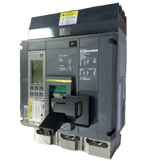 Pja36040cu63ce1wsaypyv Square D 400a 600v 3p Powerpact Circuit Breaker --ses
