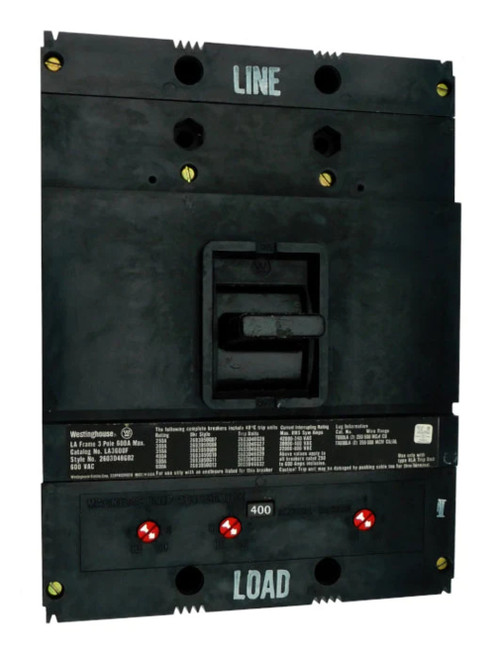 La3600f W/400a Trip Unit - Westinghouse -  Reconditioned