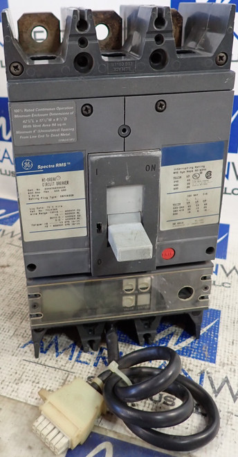 Ge Circuit Breaker Sghh36bd0600 600a 600vac 3 Pole 50/60hz 35ka 480v - Tested