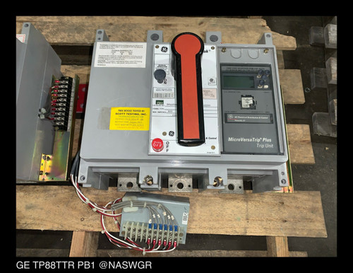 Ge Powerbreak Tp88ttr Breaker (m/o,b/i) 700 Amp - Tested/1yr Warranty