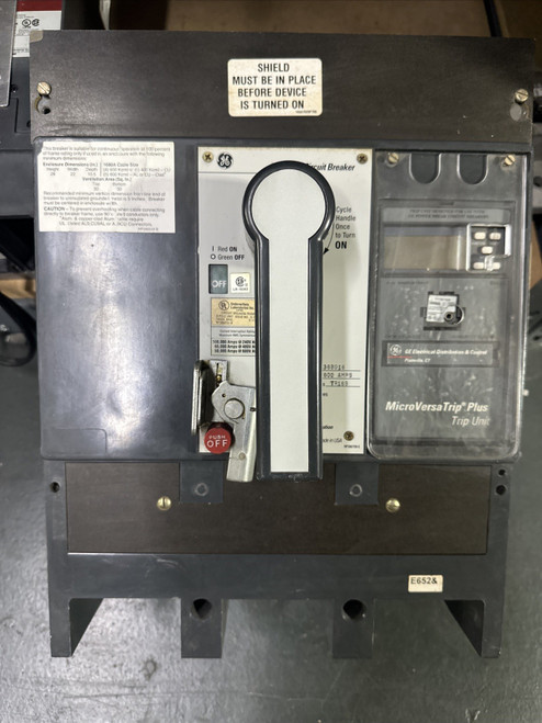 Ge Trll36bd16 Lsig Breaker 1600a 3p 600v Refurbished