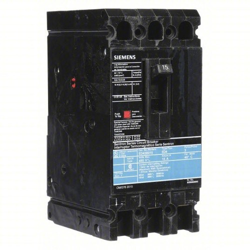 Ed43b040 Siemens 3pole 40amp 480v 18ka New