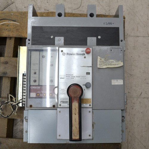 Ge General Electric Tpvvf5616b Powerbreak 1600a Circuit Breaker 600vac 3p