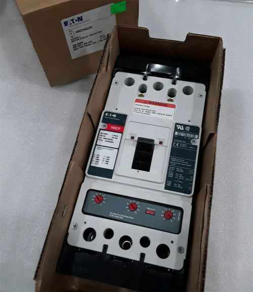 Eaton Hmcp400l5c Breaker 3pole 400a 600v 250vdc New in Box Dhl Free Ship