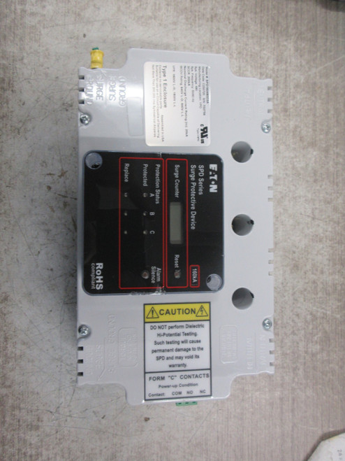 Eaton Surge Protective Device Spd160480d3a 480v 50/60hz Used